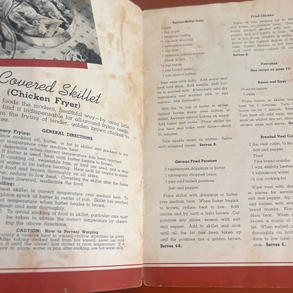 Vintage 1939 Arrow Aluminum Recipes West Bend Waterless Cooking Booklet Ephemera